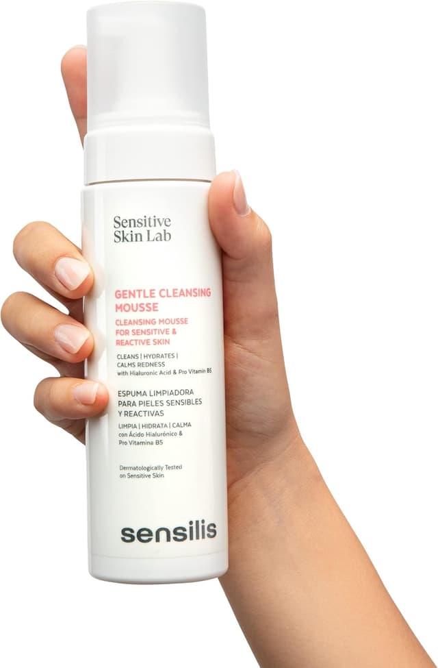 Detalle de Sensilis Gentle Cleansing Mousse 2 x 200 ml — espuma calmante para pieles sensibles