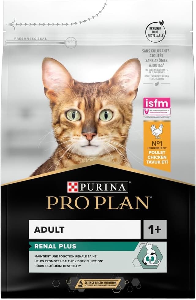 Detalle de Croquettes PURINA PP Original Adult au poulet pour chat — 3 kg
