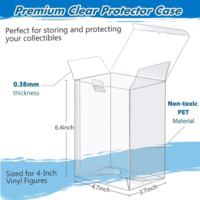 Thumbnail 1 de Funko 4" Figure Protectors 24-Pack