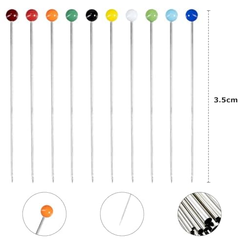 Detalle de Épingles Couture 300 pièces ⚙