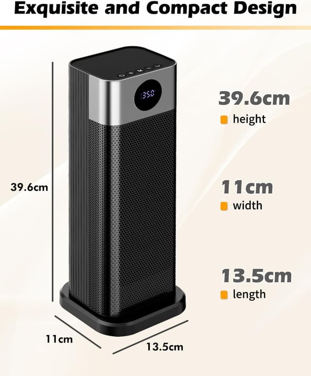 Detalle 2 de Sendowtek stufetta elettrica 2000W con telecomando