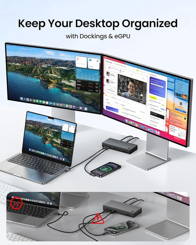 Detalle de Silkland câble USB 40 Gbps 1 m USB-C