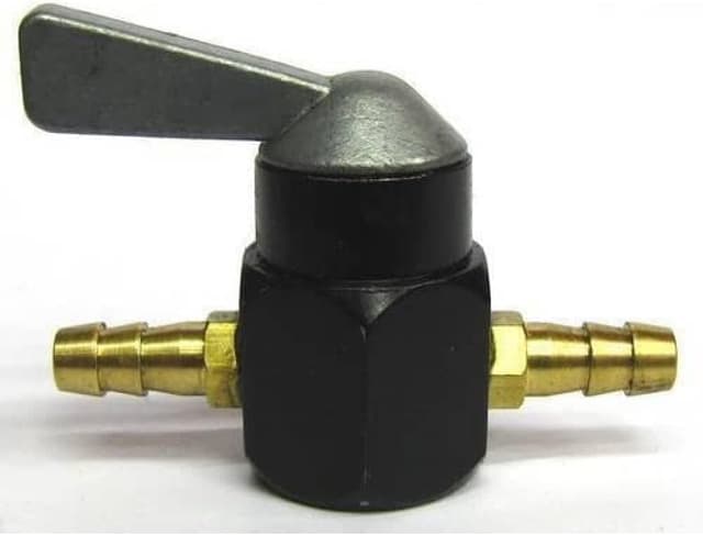 Detalle de Robinet d’essence universel Essence 5 à 6 mm (3 positions) pour mobylette, scooter et tondeuse