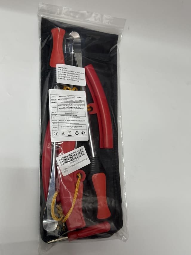 Detalle de Golgner 35-teiliger Reifenheber-Satz für Motorrad, Fahrrad und Auto inkl. Felgenschutz