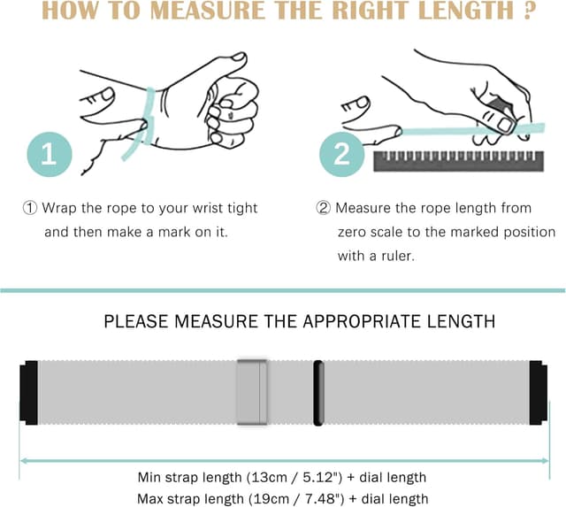 Detalle 2 de RoYiio gewebtes Nylon-Armband mit Schnellverschluss – Anstoßbreite 20 mm (Z Blau Rosa)