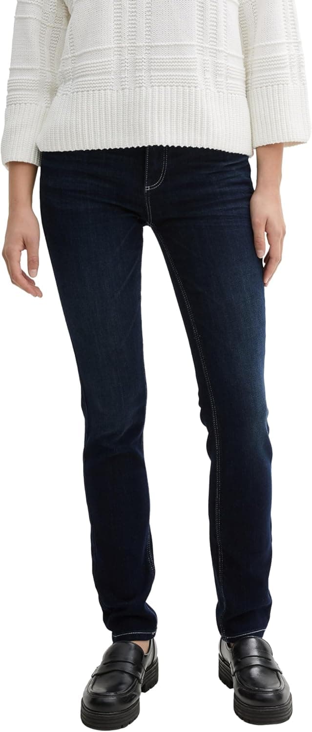 Detalle 2 de TOM TAILOR 1045723 Jeans Kate Slim da donna: vestibilità comoda e linea slim