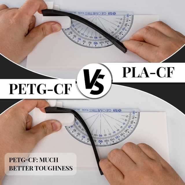 Detalle 2 de Chromax PETG-CF Filamento de Fibra de Carbono 1.75mm, Negro