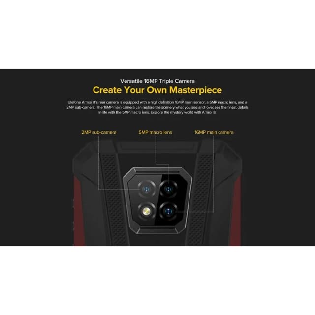 Thumbnail 2 de ulefone Armor 8 4/64GB resistente IP68/IP69K 📱