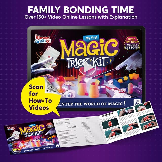 Thumbnail 4 de Klever Kits 180+ My First Magic Trick Kit