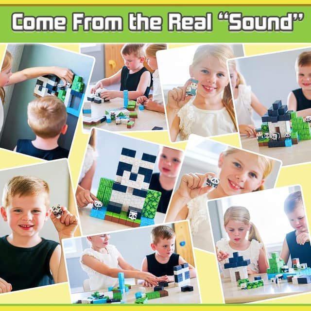 Detalle de Magnet World Panda Edition 70-piece STEM