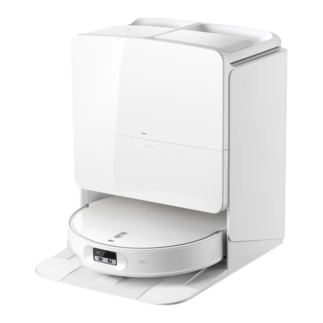 Detalle de Roborock Qrevo Edge 2 Pro: robot aspirador y friegasuelos con base multifunción y fregado de bordes