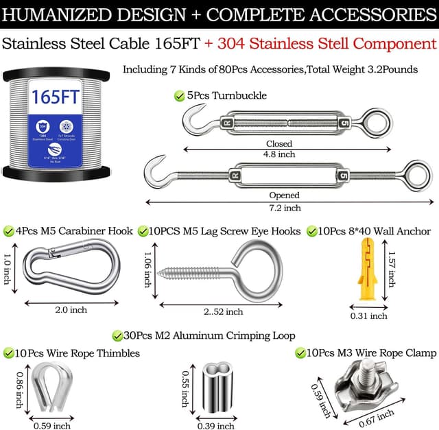 Thumbnail 5 de Cavo Acciaio Rivestito 50m 304