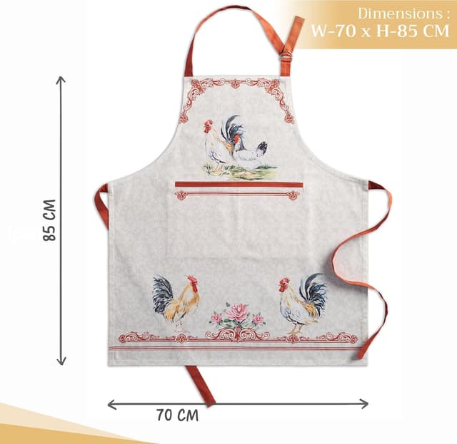 Thumbnail 3 de Maison d'Hermine tablier coton 70x85 cm