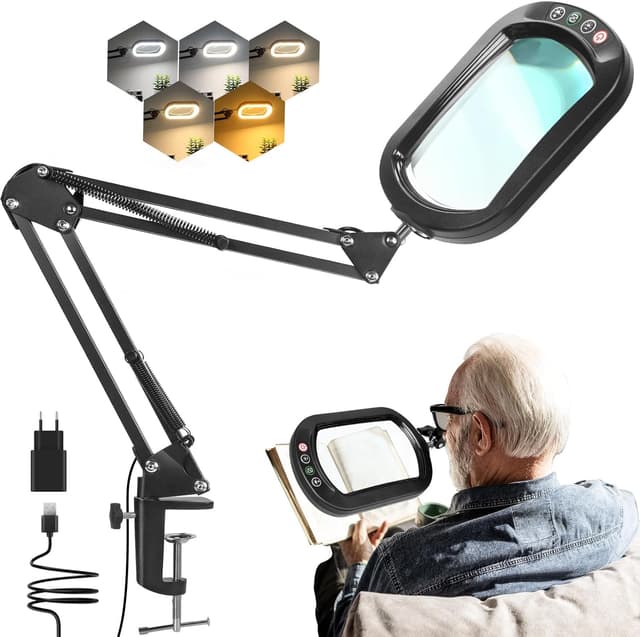 Detalle de Drdefi 10X Lupe mit Licht 🔍