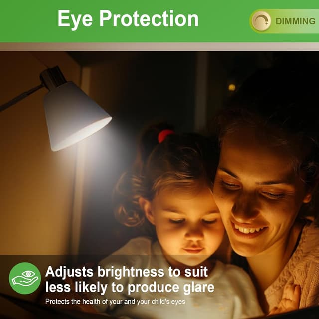 Detalle de GY GU10 dimmbare LED-Lampe, 4,9 W warmweiß (3000 K) – ersetzt 75 W, 120° Abstrahlwinkel, 10er-Pack