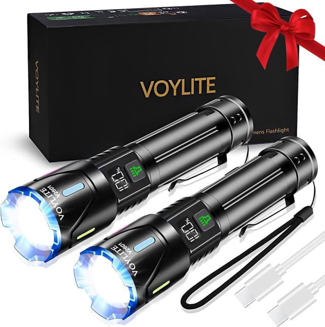 Detalle de Voylite LED Torch 500000 lumen rechargeable