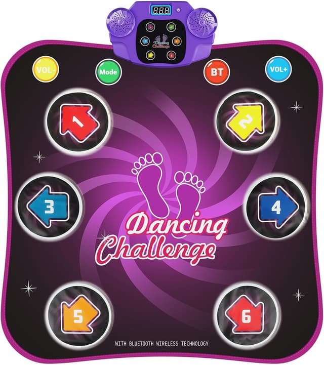 Imagen de Dhapy Tanzmatte Kinder Musikspiel mit Bluetooth en OfertitasTOP