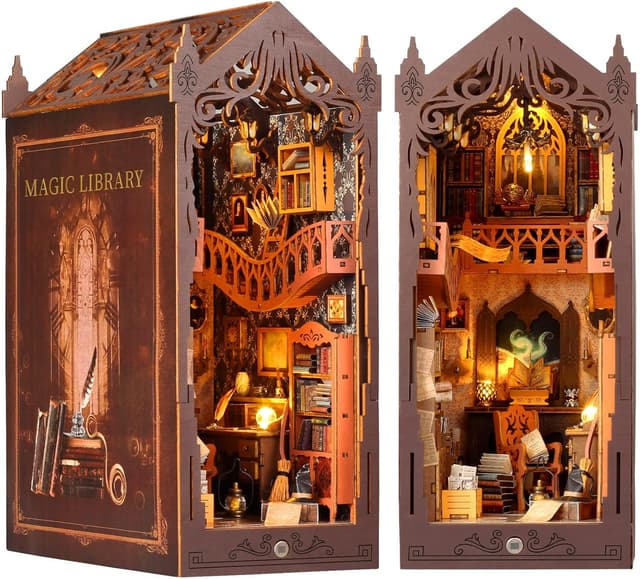 Thumbnail 6 de Lycidae Book Nook Kit DIY 3D wooden book nook