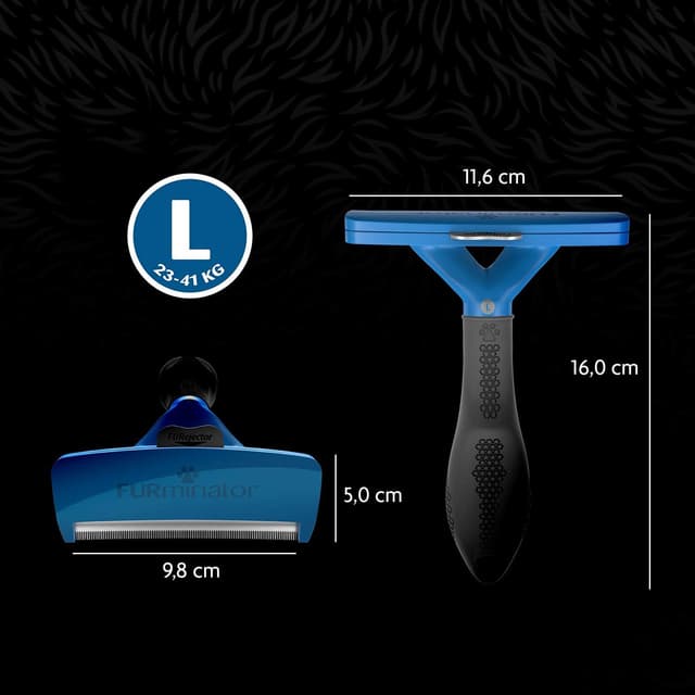 Thumbnail 5 de FURminator deShedding para perros grandes 🐶, Cepillo Talla L