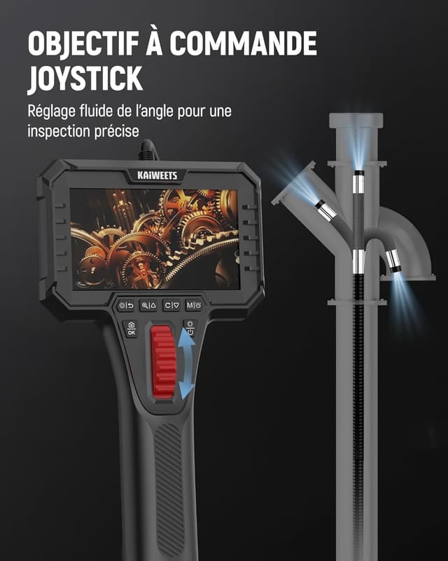 Detalle de KAIWEETS Endoskopkamera 6,5 mm