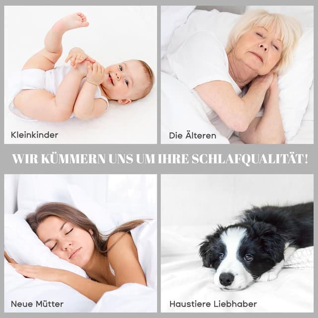 Thumbnail 5 de SONIVE Matratzenschoner 200x200 cm wasserdicht