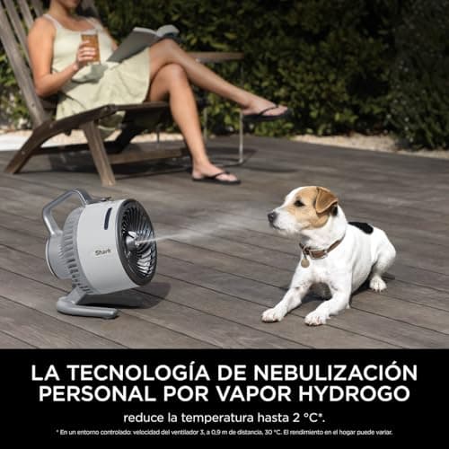 Thumbnail 4 de Shark FlexBreeze HydroGo ventilador silencioso 5 velocidades 📺