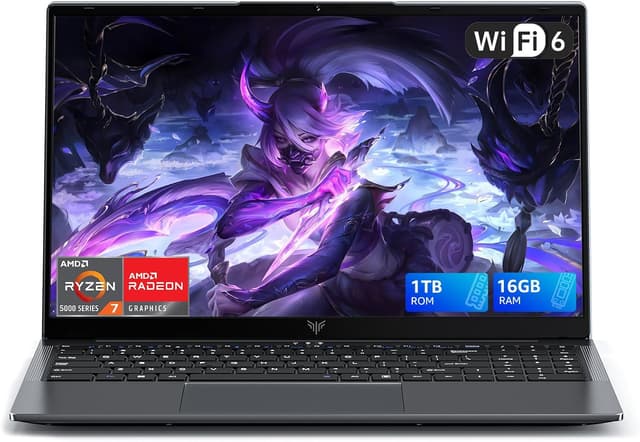 Detalle de ACEMAGIC 2026 Gaming Notebook da 15,6" FHD con Ryzen 7 5825U, 16GB RAM e SSD da 1 TB