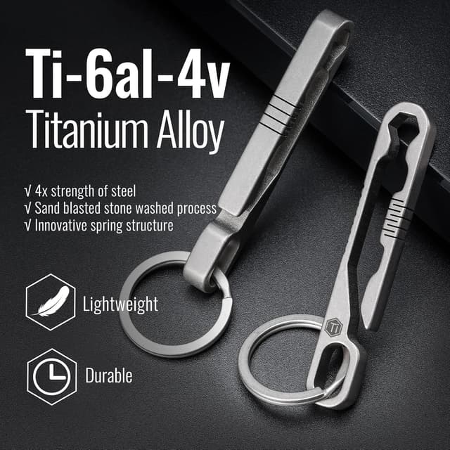 Detalle 2 de KeyUnity KM07 keychain clip 67mm