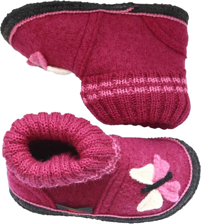 Thumbnail 6 de Beck Mädchen Butterfly Hausschuh