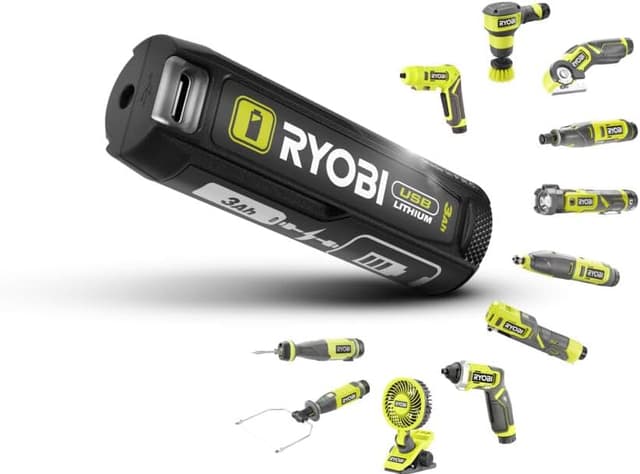 Detalle 2 de RYOBI RLA4‑0 Lanterna 4V USB 300 lumen
