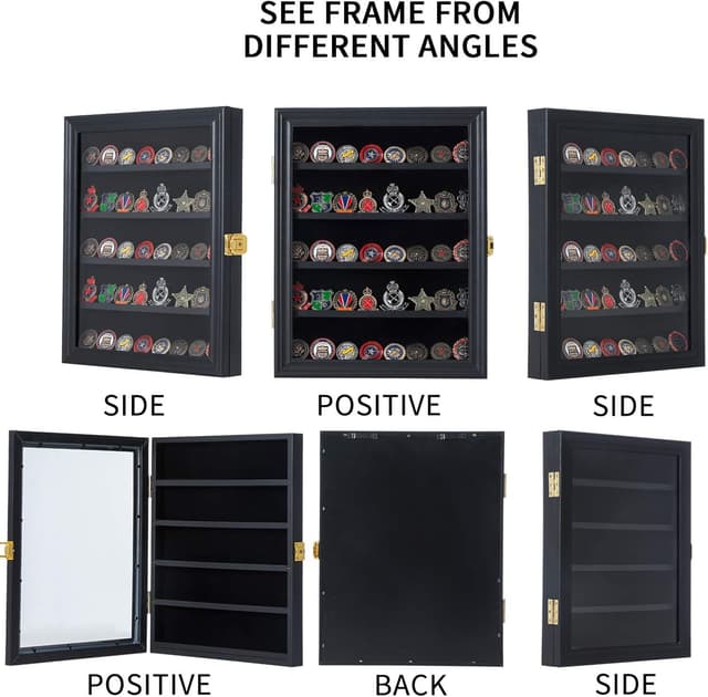 Thumbnail 4 de Jinchuan Military Challenge Coin Display Case Small 🪙