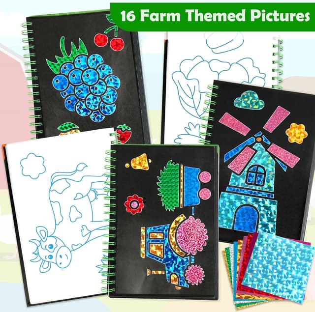 Thumbnail 6 de LIKYMO Foil Art Kit for Kids 4–9