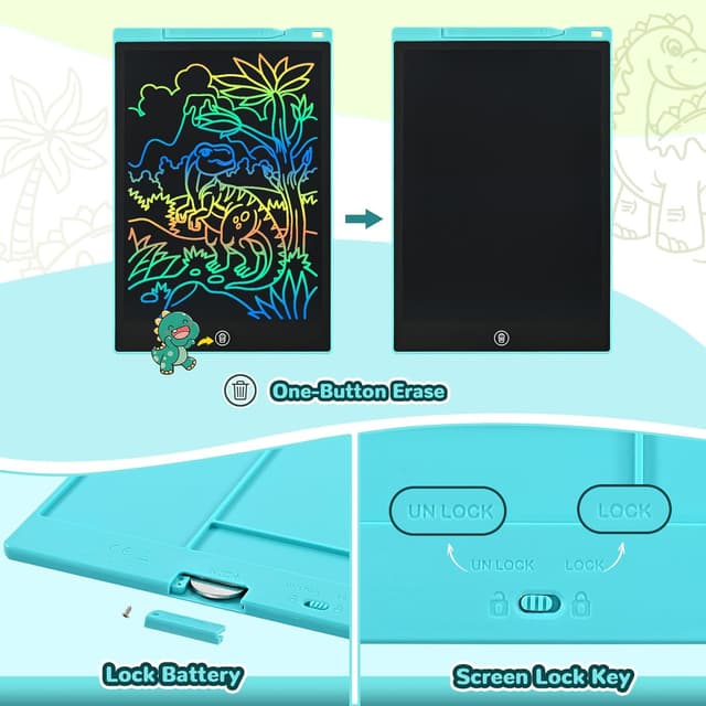 Thumbnail 6 de PINKCAT Tavoletta grafica 12 pollici per bambini 🎨