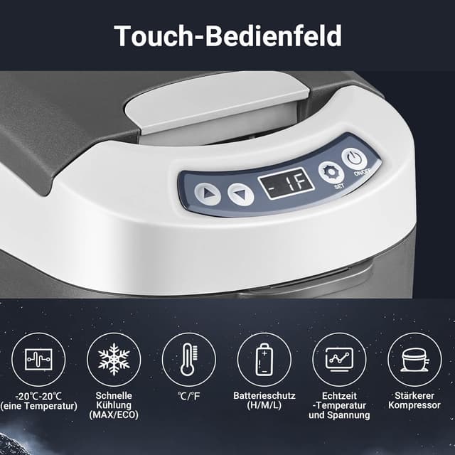Thumbnail 6 de AAOBOSI Kompressor Kühlbox 15 Liter