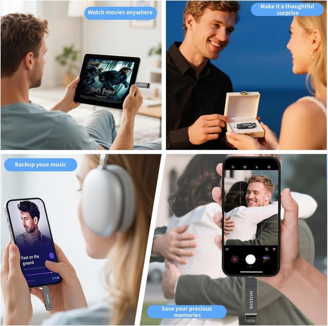 Thumbnail 3 de MUXXUE Speicherstick 128GB für iPhone 💾