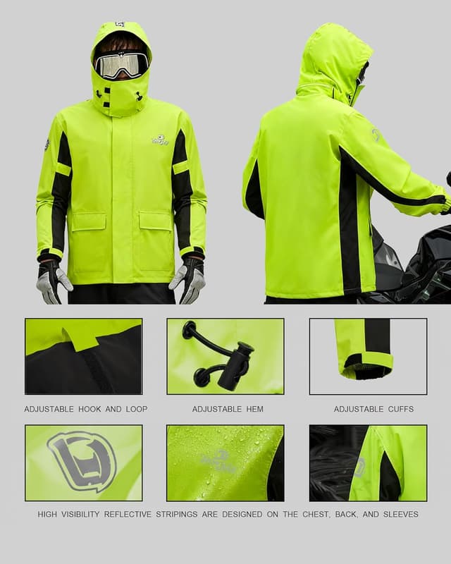 Thumbnail 4 de IRON JIA'S tuta impermeabile da moto 15000 mm