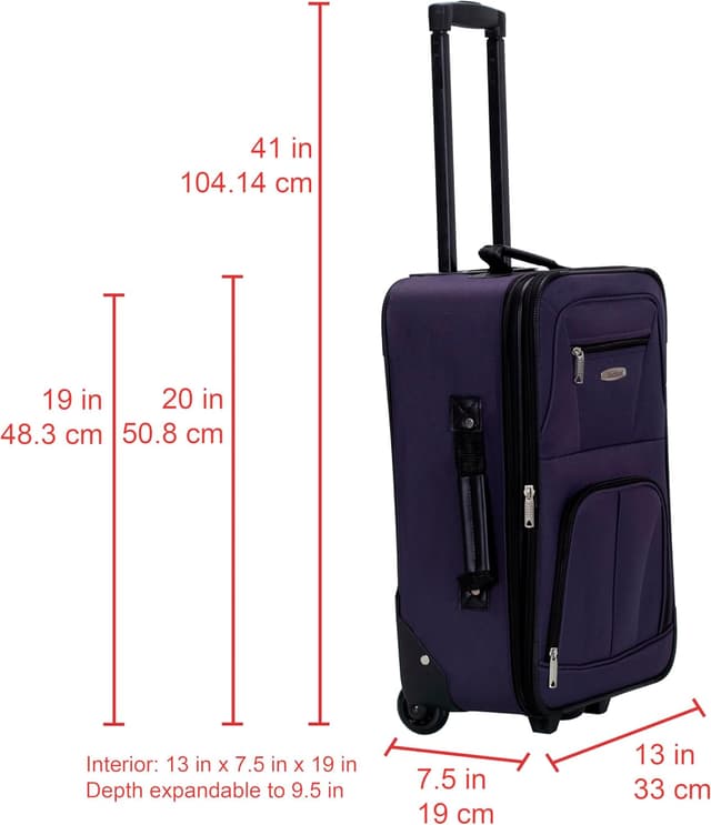 Detalle 2 de Rockland Fashion Expandable Upright 20