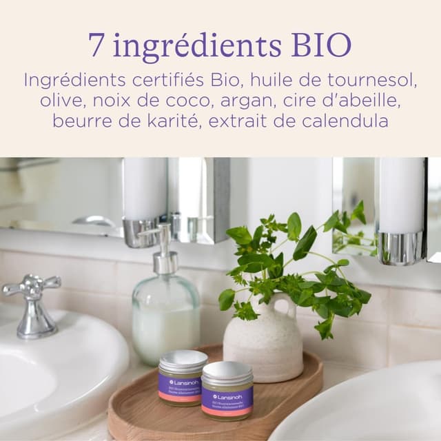 Detalle de Lansinoh Baume allaitement bio, 100% naturel