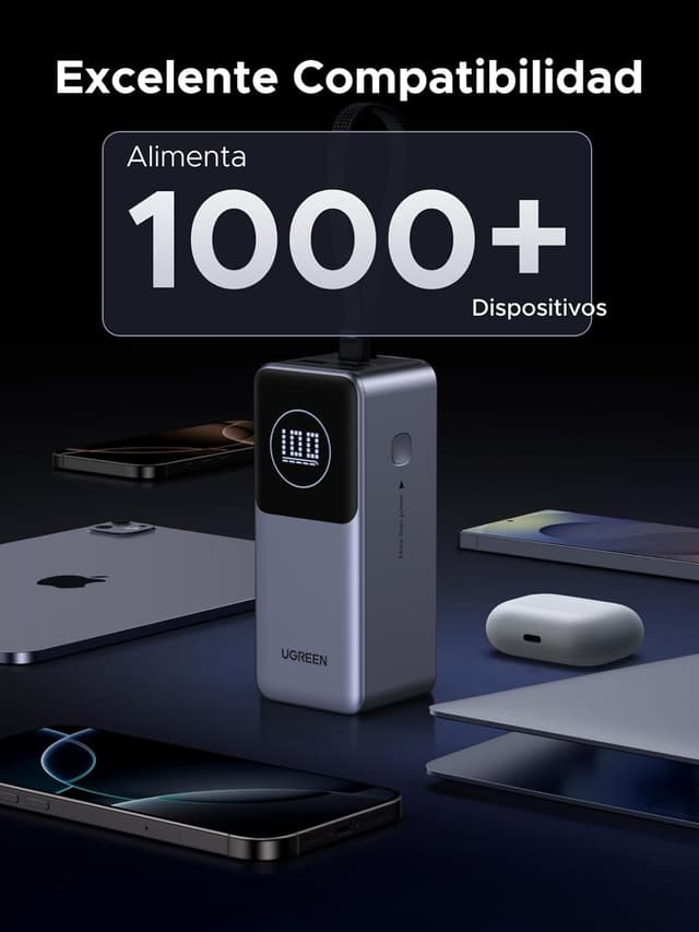 Thumbnail 6 de UGREEN Nexode Power Bank 20000mAh ⚡ Carga Rápida PD 100W