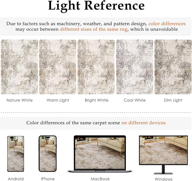 Thumbnail 1 de HUGEAR Washable Rug 240x300cm