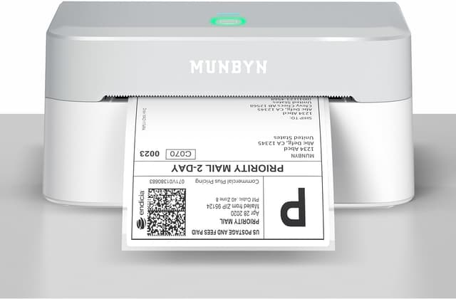 Detalle de MUNBYN Bluetooth 4x6 Thermal Label Printer