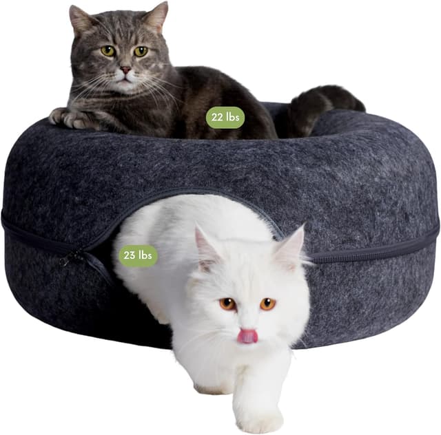Imagen de CATTASAURUS Peekaboo Cat Cave Large for 30–45 lbs 🐱 en OfertitasTOP