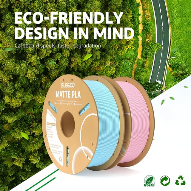 Thumbnail 5 de ELEGOO Matte PLA Filament Bundle 4KG 1.75mm