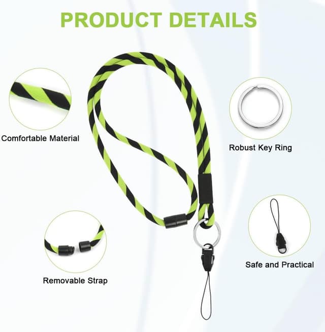 Thumbnail 2 de OFFCUP Cordon Tour de Cou Vert Néon