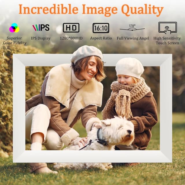 Detalle de Hesmor 10.1 Inch Frameo WiFi Digital Photo Frame