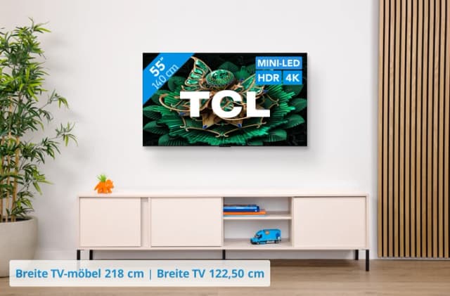Thumbnail 28 de TCL 55C71K 55 Zoll QD Mini‑LED 4K