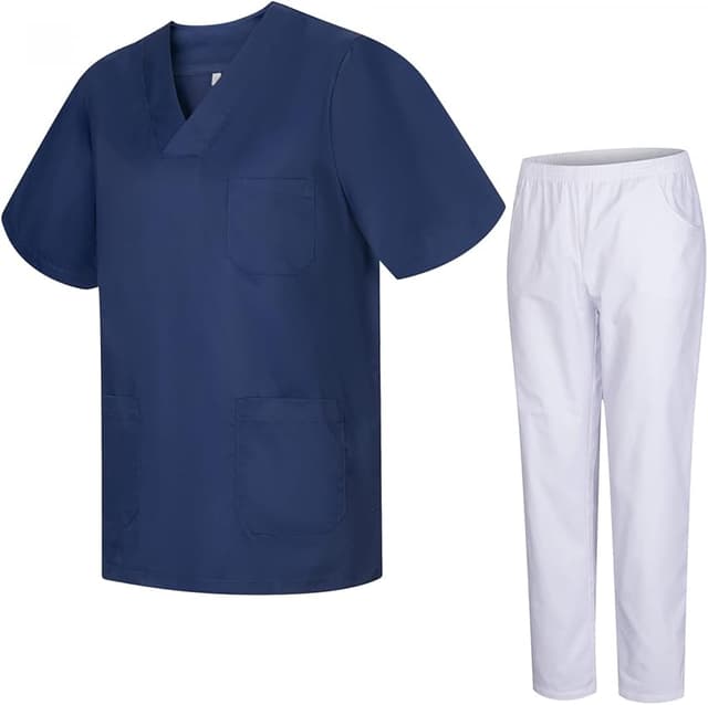 Thumbnail 6 de MISEMIYA 817-8312-BLANCO uniforme médico 5XL