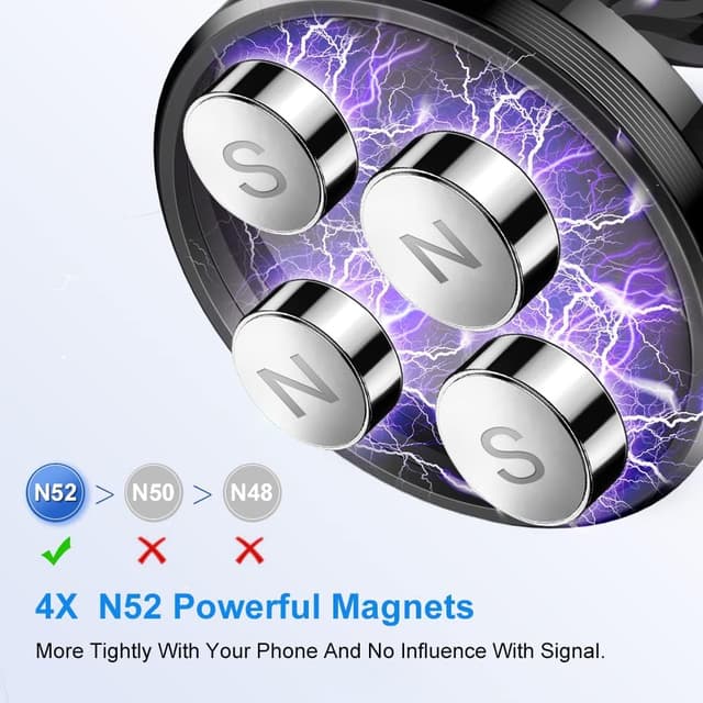 Detalle 2 de FLOVEME Handyhalterung Auto Magnet