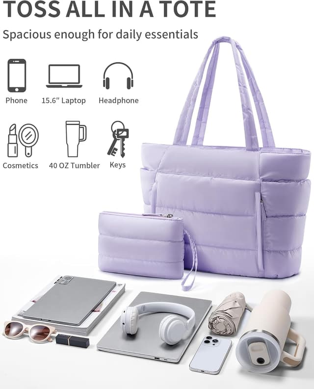 Thumbnail 6 de Bagstellar Puffer Tote Bag 20L