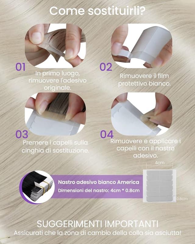 Thumbnail 5 de LaaVoo Extension Biadesive 30cm 30g